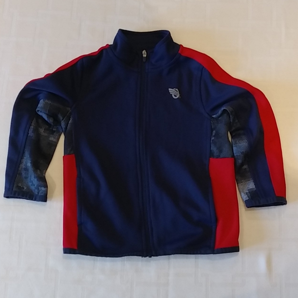 Oshkosh Navy Blue and Red Jacket Size 3T